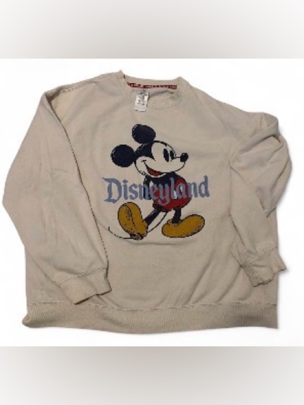 Disneyland Mickey Graphic Crewneck Sweatshirt XXL